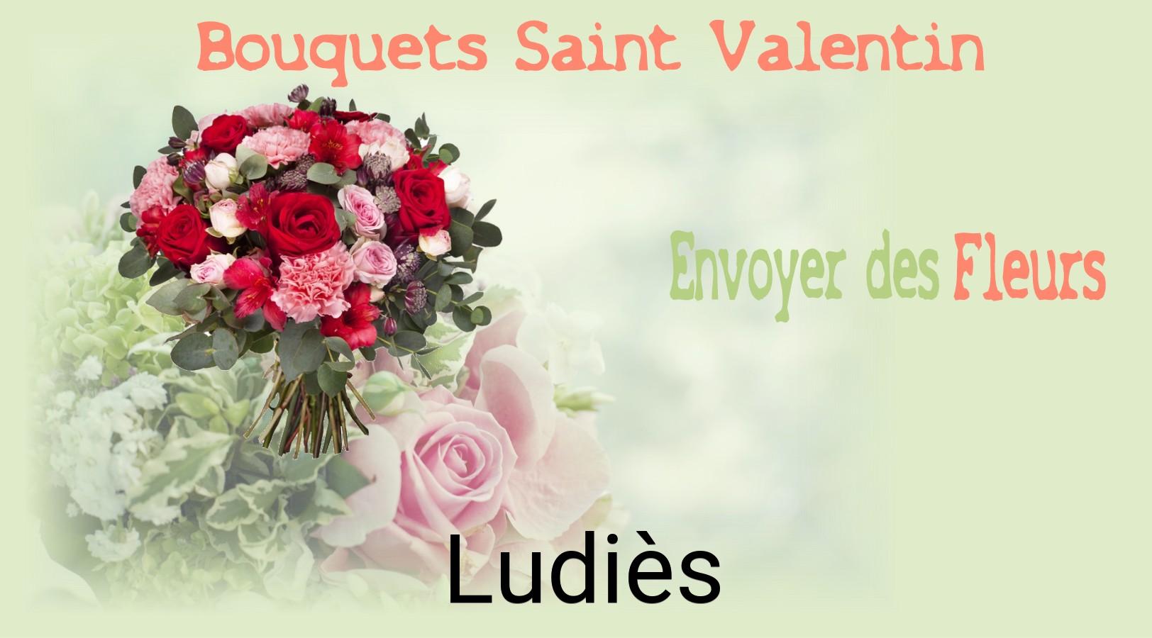 Roses de Saint-Valentin livrées à Ludiès